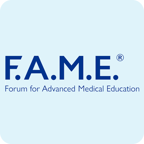 Logo: F.A.M.E. hands-on: 7. Master Class Symposium: Periphere Knie-Instabilität