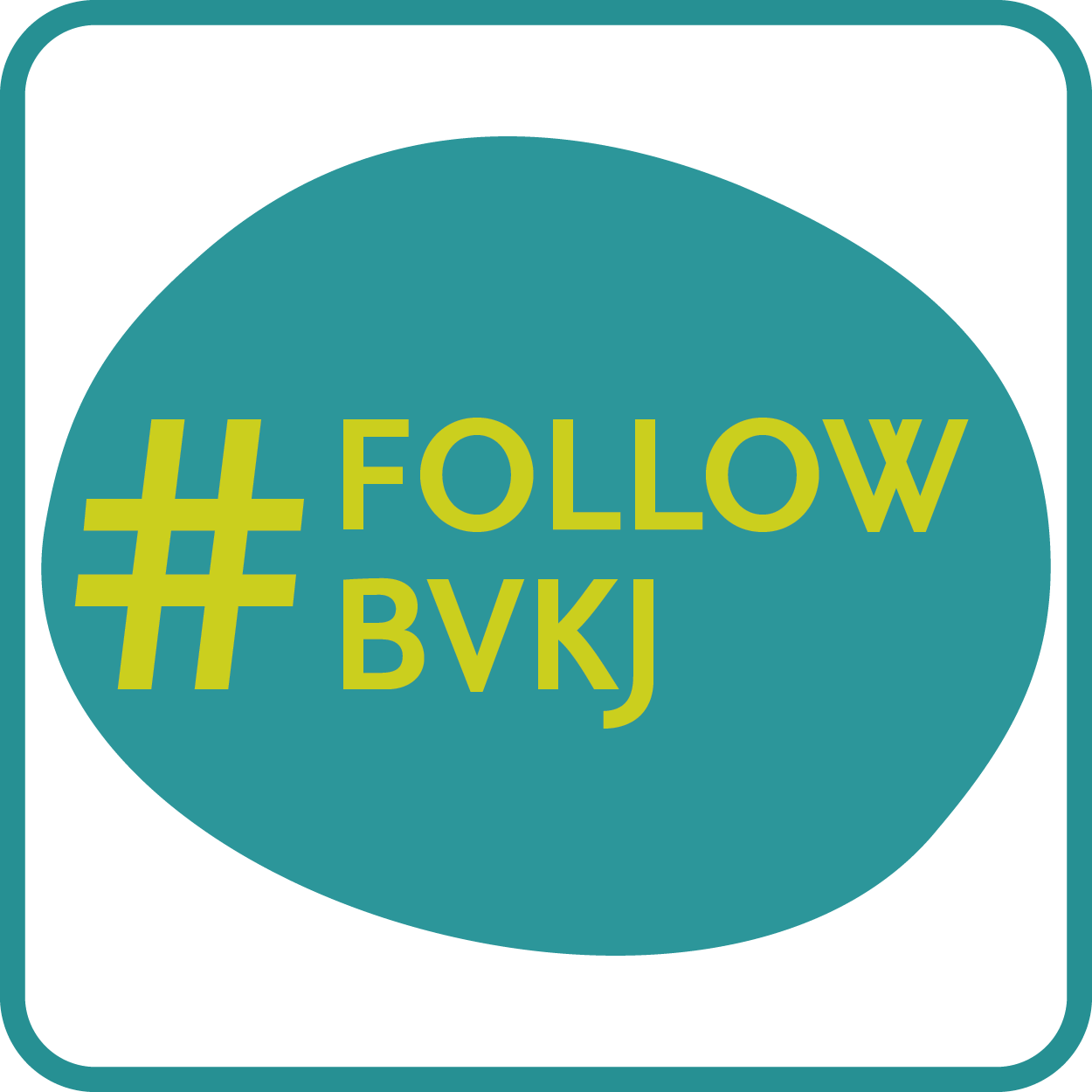 Logo: #followBVKJ in Berlin 2021